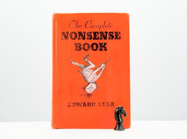 SALE Humorous Vintage Complete Nonsense Book by Edward Lear Hardback 1966