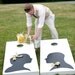 Custom Corntoss / Classy Cornhole / Bag Toss / Wedding Game -- (( Personalized Silhouette Sets ))