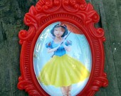 Disney Haunted Mansion Snow White Fancy Cameo Pendant and Necklace