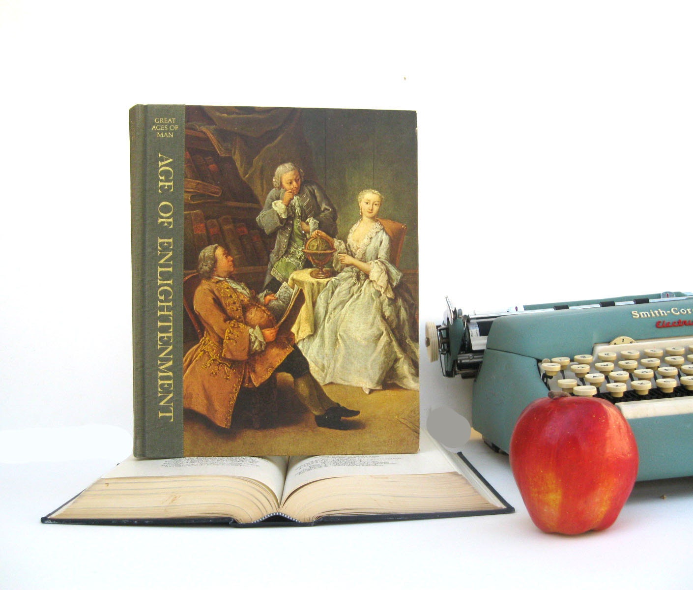 IPAD Cover- Tablet Case made from a vintage Book- Age of Enlightenment