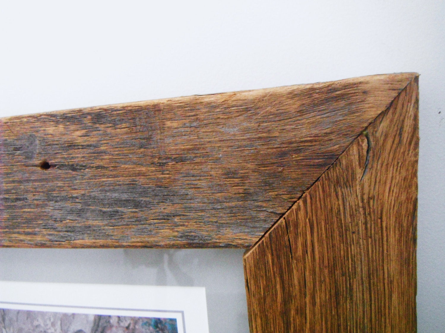 Custom Reclaimed Barn Wood Frame / Reclaimed Barn Wood Frame