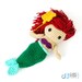 Ariel, from The Little Mermaid - Crochet Amigurumi Doll - MADE TO ORDER
