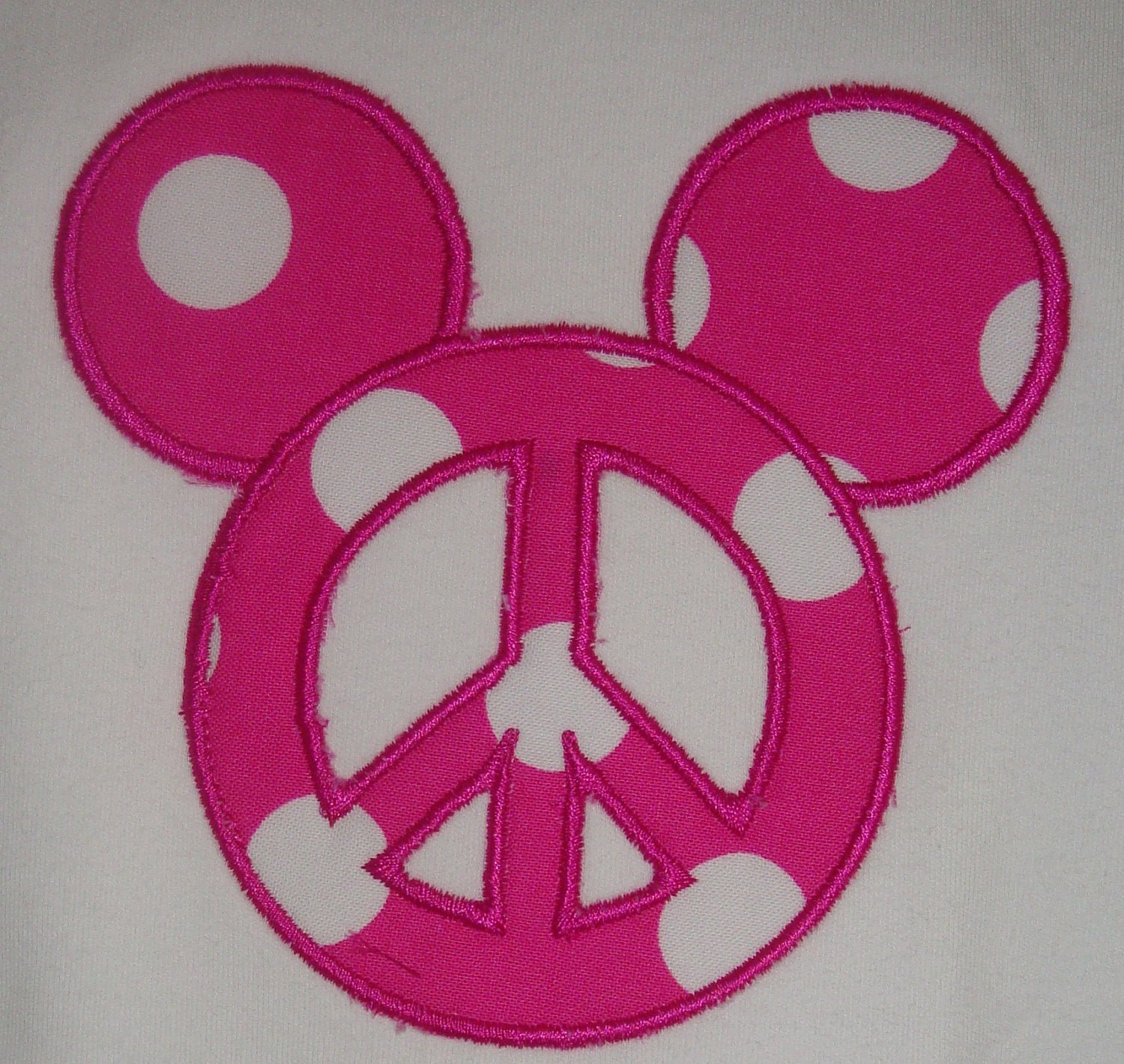 Mickey Peace Sign