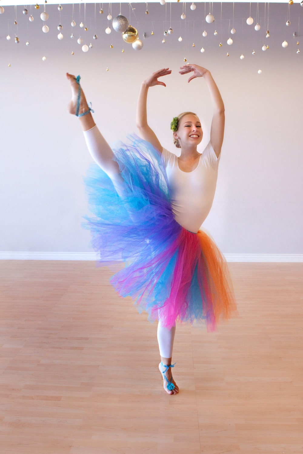 Teen Adult XS to S - Rainbow Ballet Tutu Skirt - Wedding - Ballet - Photo Shoot - CUSTOM COLORS