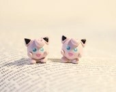 Jigglypuff  Pokemon  Earrings