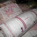 Handmade Pillow Set Mixed Media Art Pieces