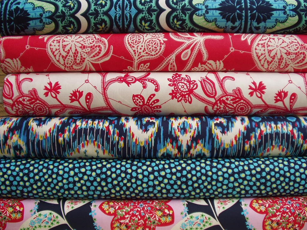 Amy Butler Fabric - LARK Collection - 6 Fat Quarters set B