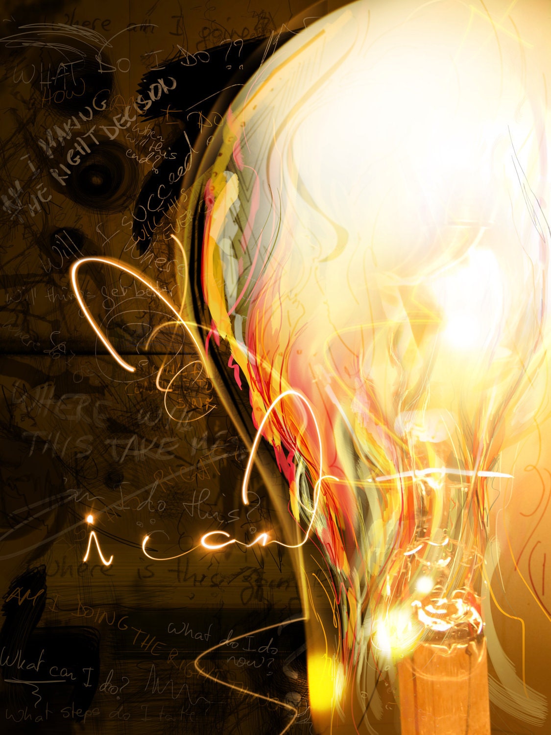 Wall Art Home Decor - 18 x 24 - Limited Edition Giclee Print - "Breakthrough"
