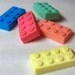 Rainbow set of 5 Bath Blocks - Goat's Milk & Shea Butter children's soap set