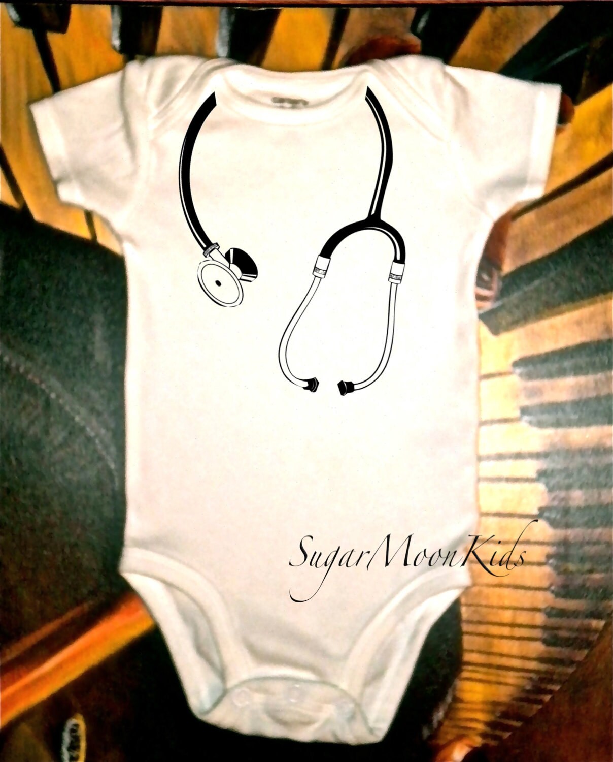 Doctor Baby Onesie by sugarmoonkids on Etsy