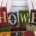 PRIMITIVE Personalized Name In Blocks or Numbers
