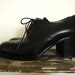 Vintage Shoes // 90s Chunky Heel // Block Heel FREELANCE CLASSICS (Size 37)
