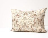 Venezia Decorative Lumbar Pillow Cover - Romantic whimsical french country cottage vintage throw pillow chic 14 x 20 inch