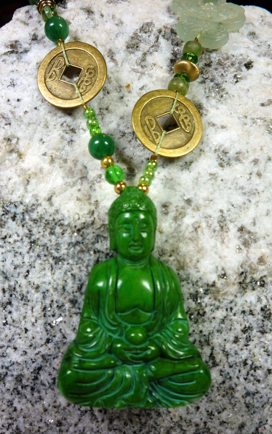 The Green Buddha Necklace