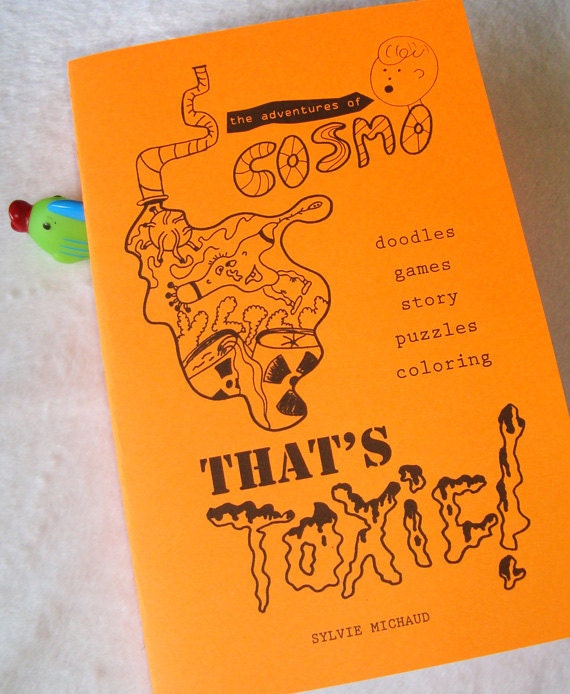 Children's activity book, coloring, and story zine about the environment