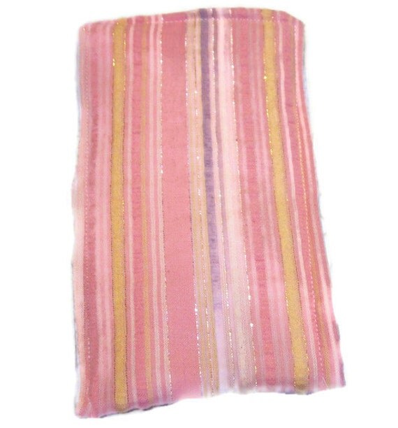 Spring Sunset Melon coral glittery sunglasses case