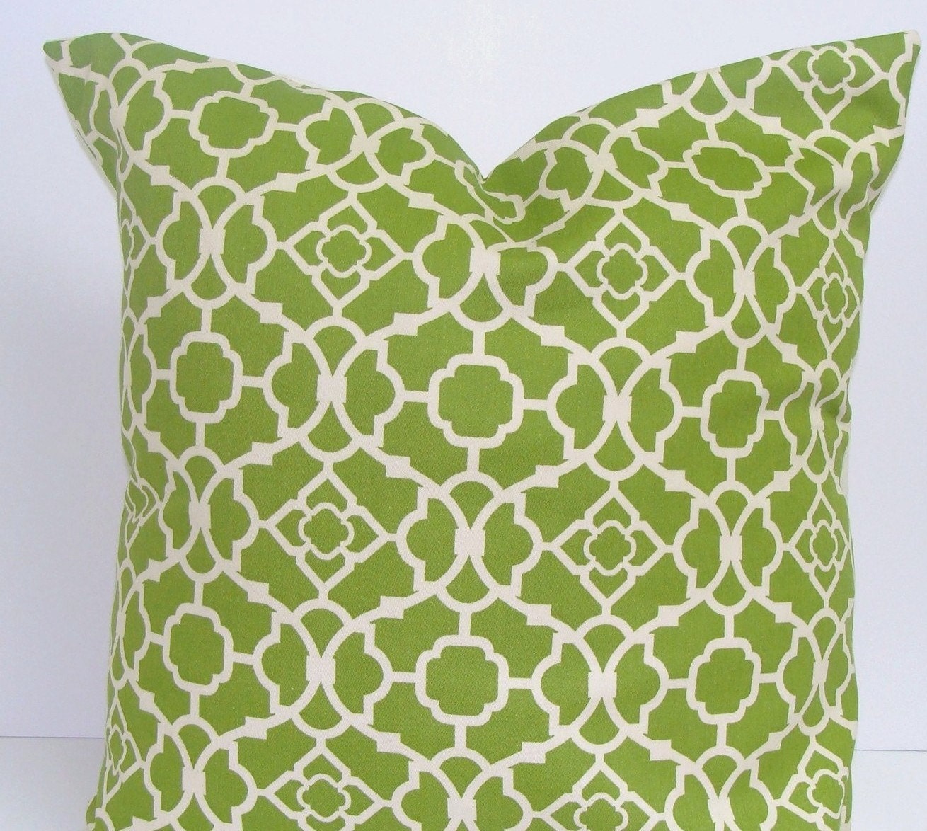 Green Pillow.FREE SHIPPING.18x18 inch.Decorator Pillow Covers