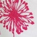 Pink Pillow.12X16 or 12x18 inch Decorator Pillow Cover.Printed Fabric Front and Back