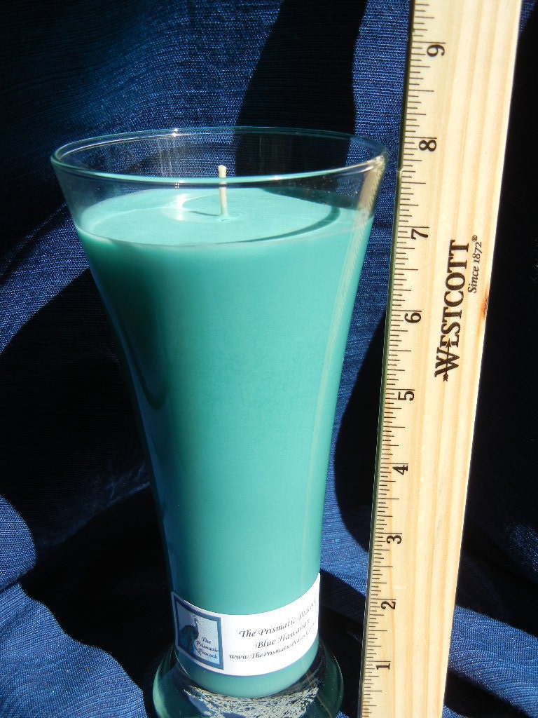 Handmade Soy Candle Tropical Blue Hawaiian
