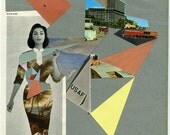 Woman outside hotel (original)