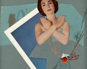 Woman with her hands crossed (original)