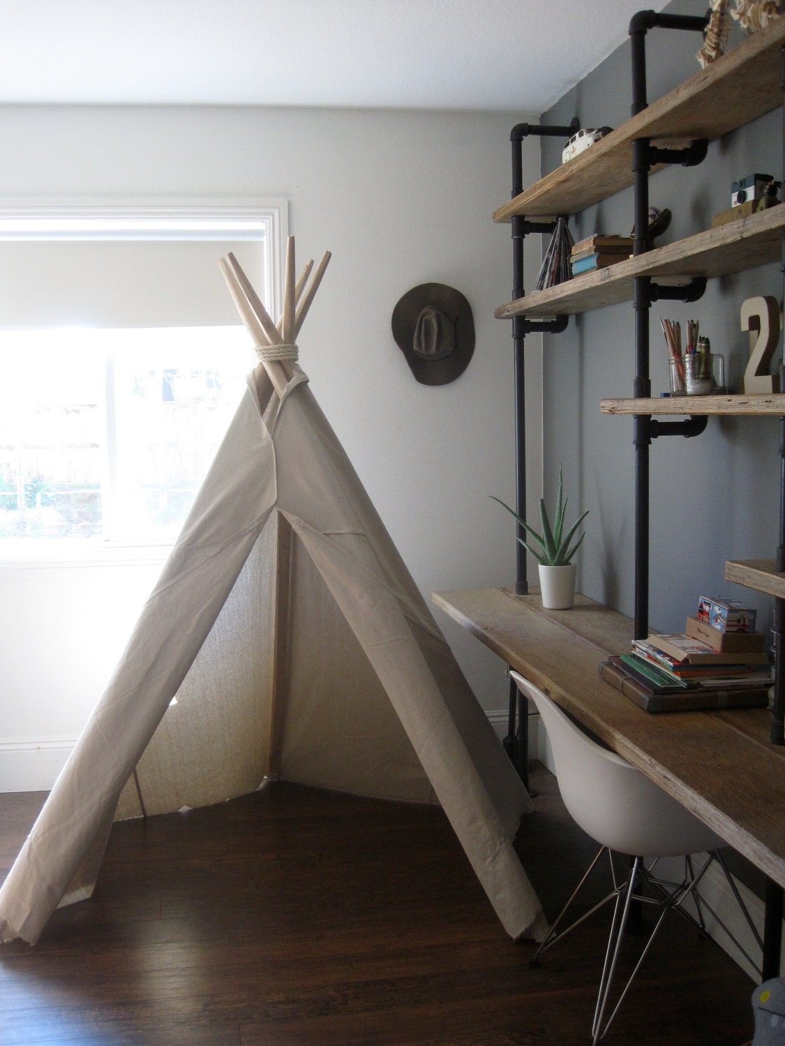 6 ft Fold Away Canvas Teepee
