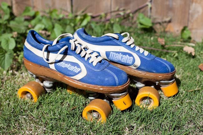 1970's Vintage Makaha Radial Roller Skates - Womens 8