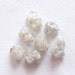 Natural White Silver Diamond, Africa, Unheated, Rough (raw) 2.5x3.2 mm, 0.80 carat