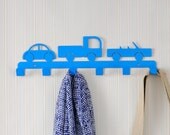 Blue car hanger