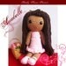 Crochet Doll - Anabelle - Ready to Ship - One of a Kind