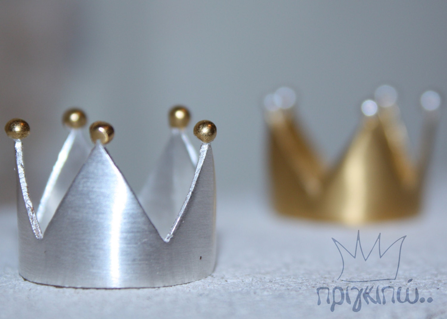 Silver Crown ring