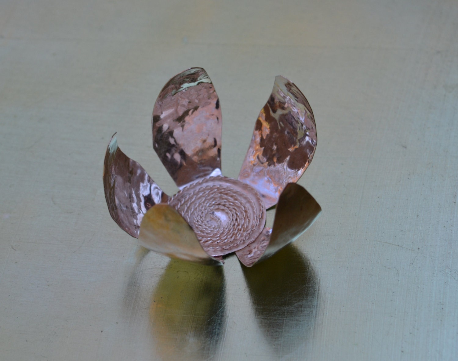 Silver Flower -  Fine Art for your Tabletop