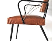 SALE Mid Century Armchair - Atomic, Vintage, Side Chair