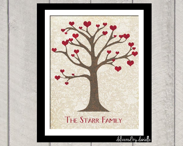 Family Tree Print - 11x14