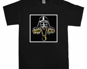 Funny Darth Vadar Dark Side with Brass Knuckles Men's Black T Shirt Sizes S, M, L, XL, 2XL & 3XL