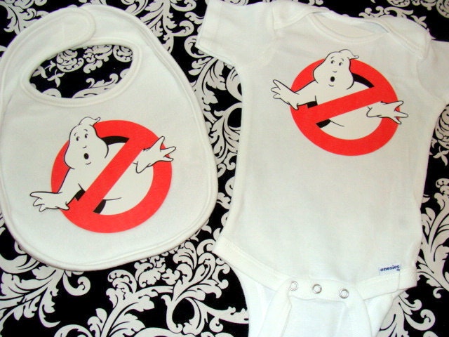 Who you Gonna Call Ghostbusters Set, Great Baby Shower Gift
