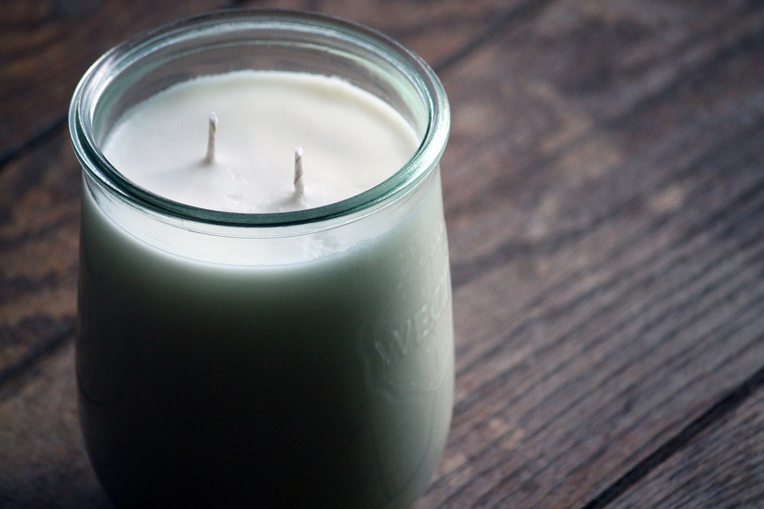 Modern Farmhouse Candle Garden Path Double Wick