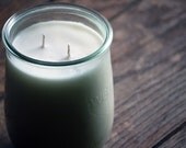 Large Jar Candle Unscented Organic Soy