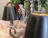 Vintage Mid Century Modern Style Chandelier Shades Set f 2