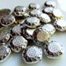 Indian Star Silver Plated Medallion Spacer Beads
