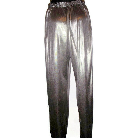 american apparel gold disco pants