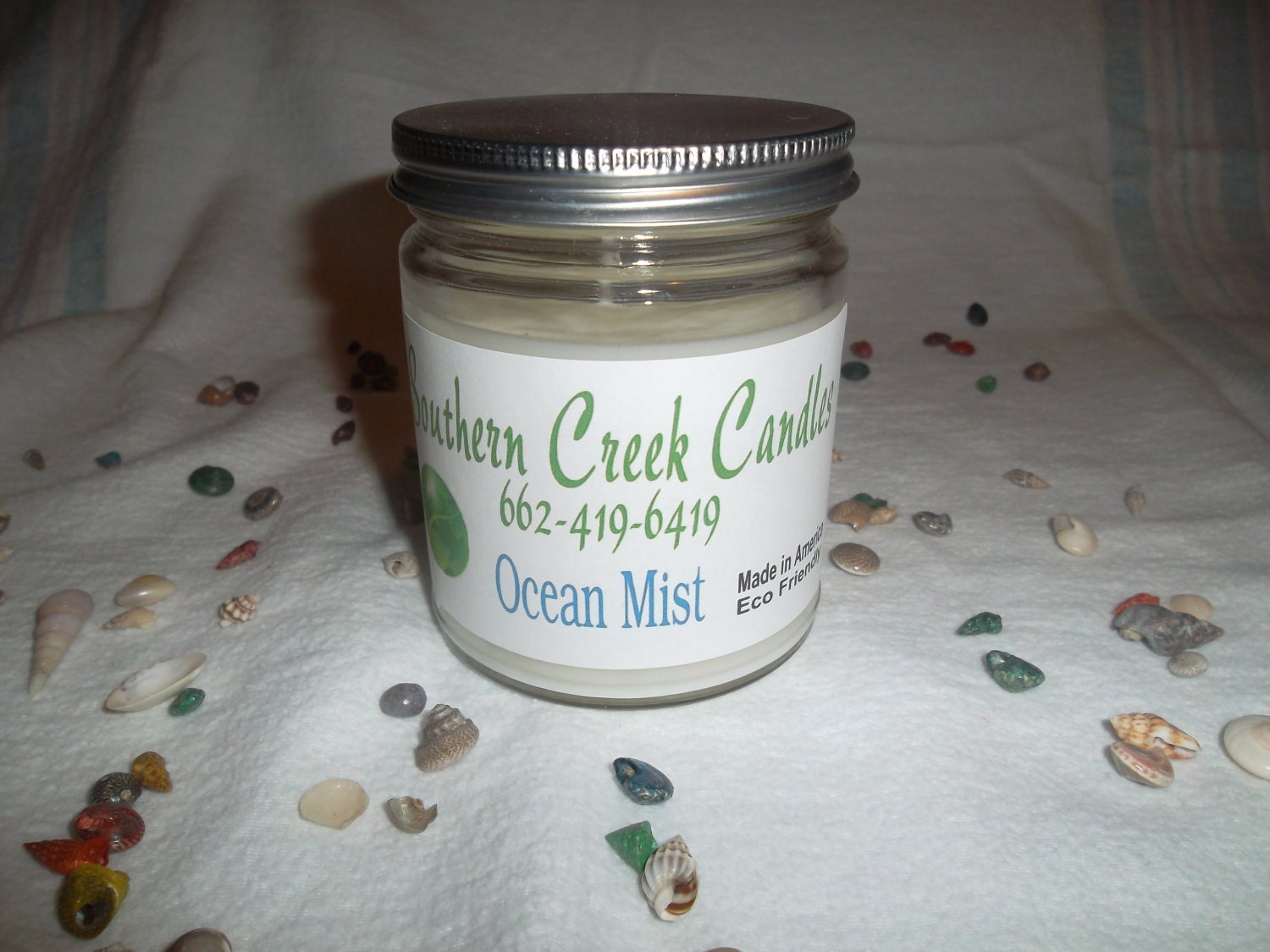 9oz Ocean Mist Soy Candle