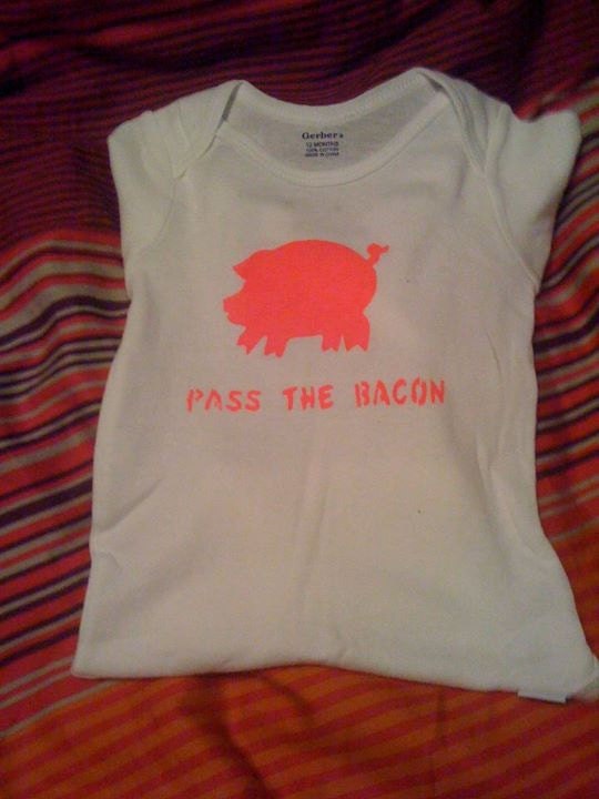 Pass the Bacon Onesie