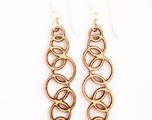 Water Drops, Laser Cut Earrings