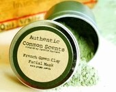 French Green Clay Face Mask, Matcha Green Tea, Dry Mask, Matcha Face Mask, Organic Face Mask, Natural Face Mask, Valentine's Day Gift