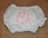 Customized Monogrammed Bloomers