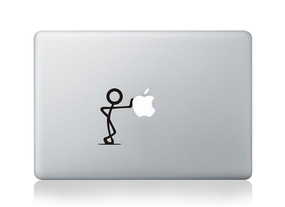 People  - Mac Decal Macbook Stickers Macbook Decals Apple Decal  Macbook Pro Sticker Macbook Air  iPad2 Decals