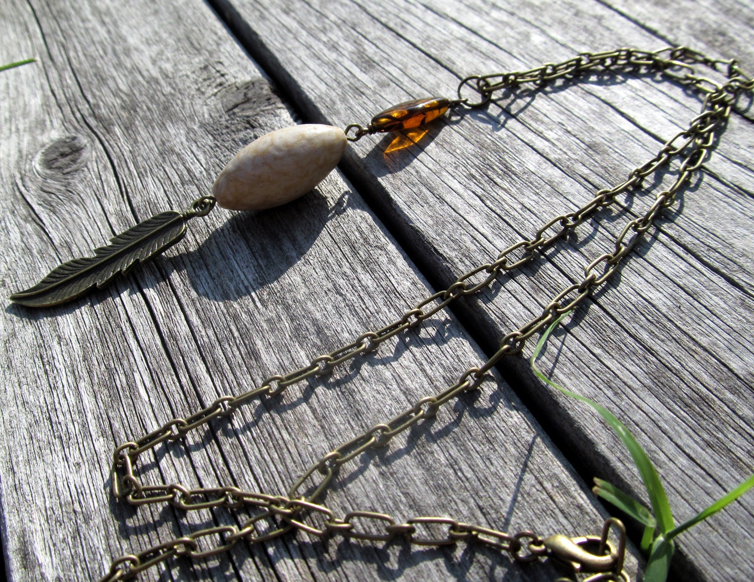 JASPER reiki healing gemstone necklace leo virgo scorpio mars fire