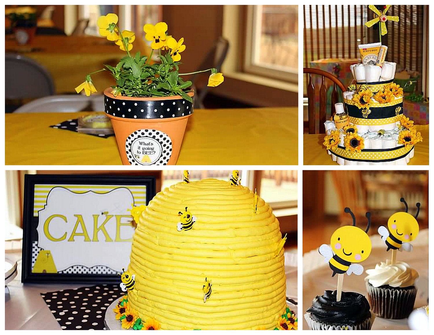 INSTANT DOWNLOAD Printable What's It Gonna BEE Baby Shower Package...by Party Like Paula Il_570xn