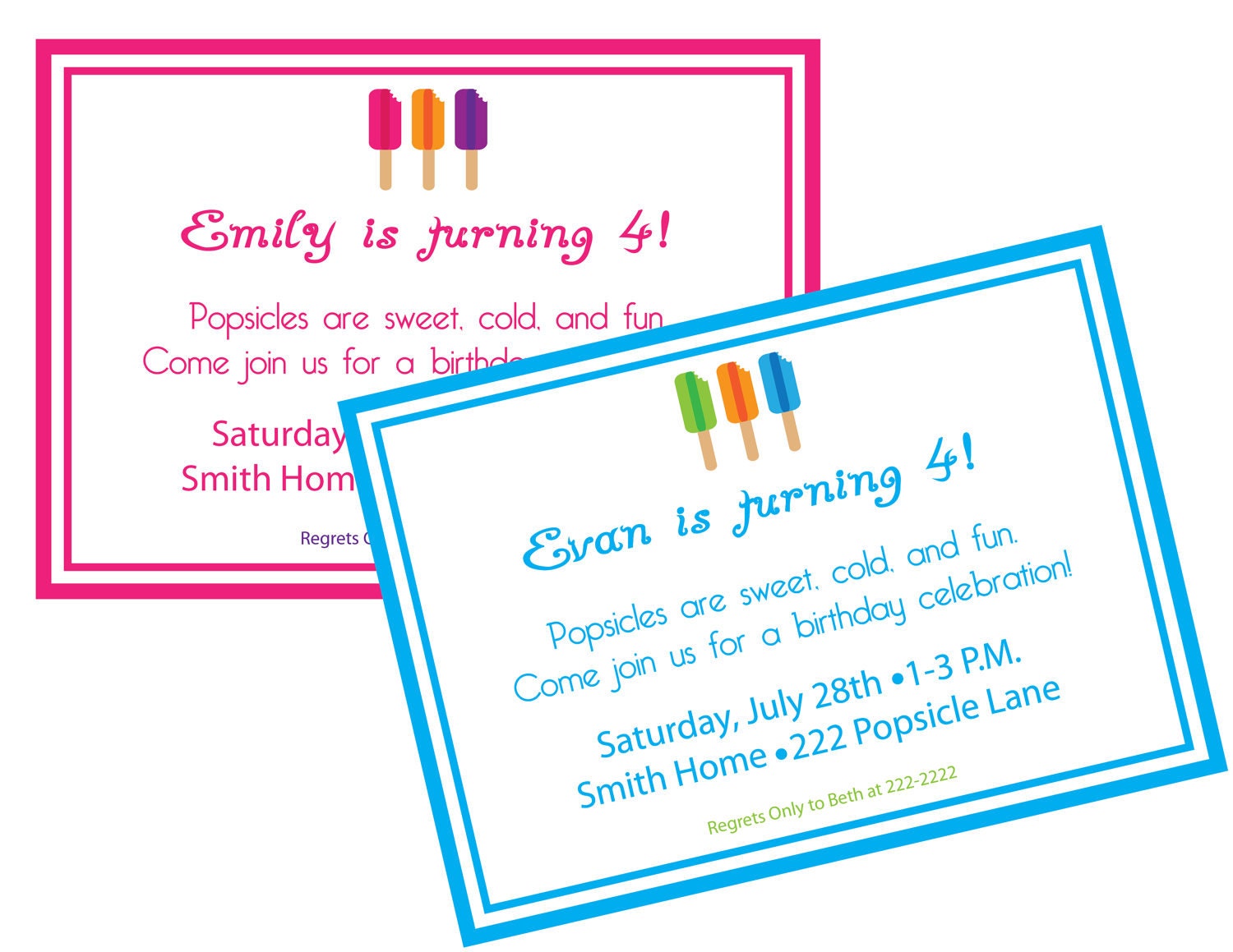 Printable Popsicle Party Invitation...by Party Like Paula Il_570xn